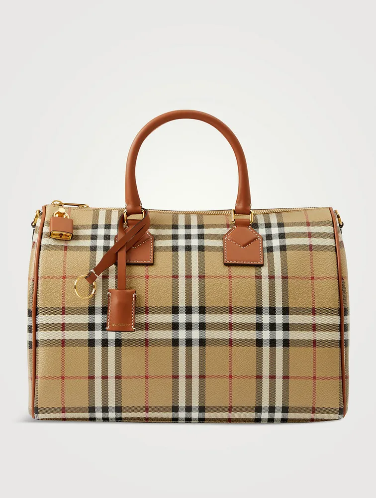 Medium Check Bowling Bag