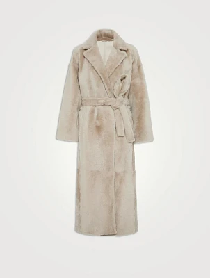 Shearling Reversible Coat