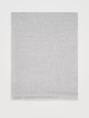 Cashmere And Silk Scarf