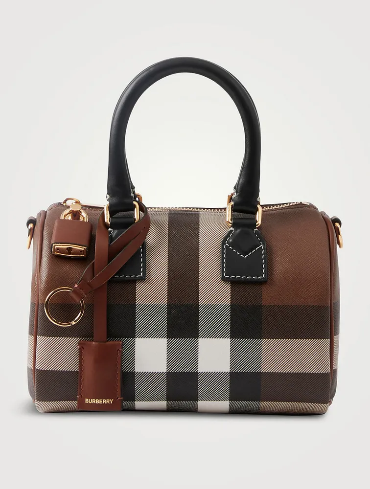 Mini Check Bowling Bag