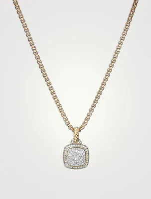 Albion® Pendant In 18k Yellow Gold With Pavé Diamonds