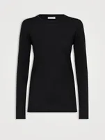 Cashmere And Silk Lightweight Sweater
