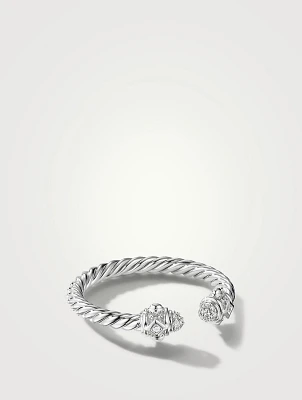 Renaissance® Ring 18k White Gold With Pavé Diamonds
