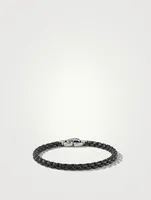 Box Chain Bracelet Darkened Stainless Steel