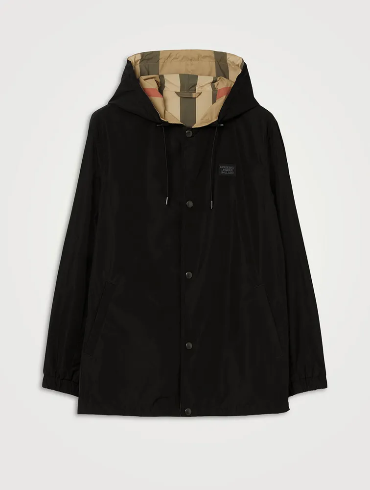 Reversible Check Jacket