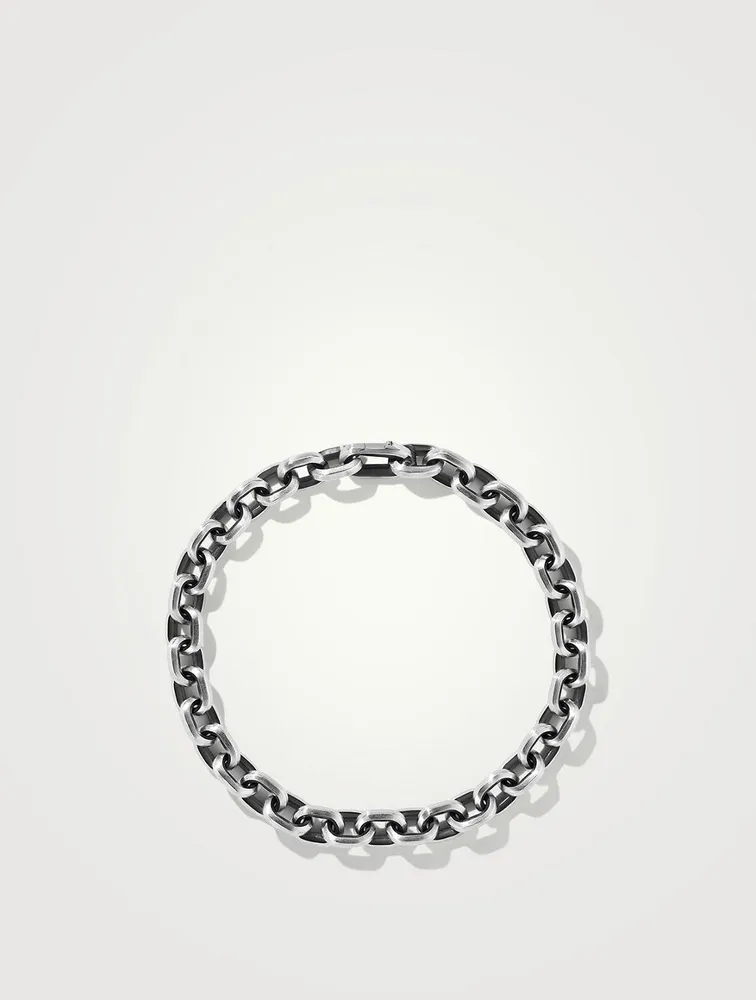 Deco Chain Link Bracelet Sterling Silver