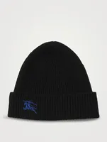 Ribbed Cashmere Beanie