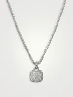 Albion® Pendant In Sterling Silver With Pavé Diamonds