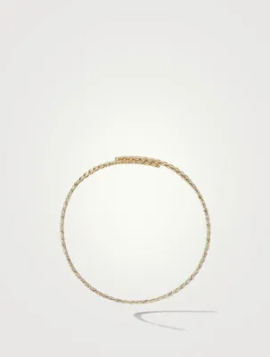 Pavéflex Necklace In 18k Gold With Diamonds