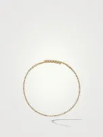 Pavéflex Necklace In 18k Gold With Diamonds