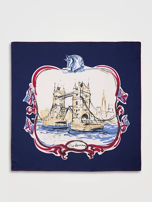 Tower Bridge Silk Scarf