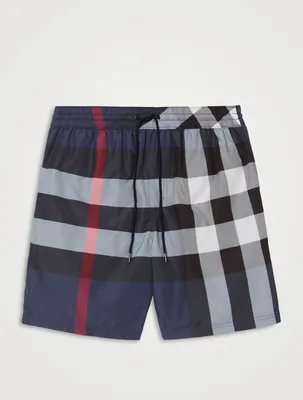 Check Swim Shorts