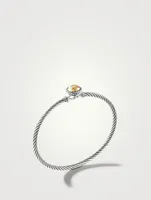 Petite Chatelaine® Bracelet Sterling Silver With 18k Yellow Gold Dome