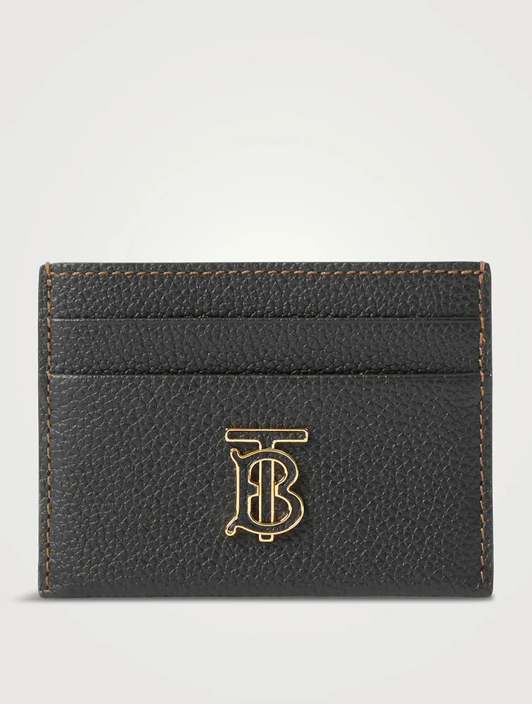 Grainy Leather Tb Card Case