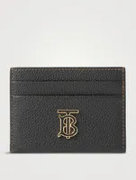 Grainy Leather Tb Card Case