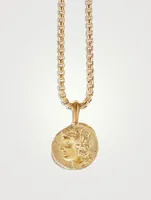 Virgo Amulet In 18k Yellow Gold