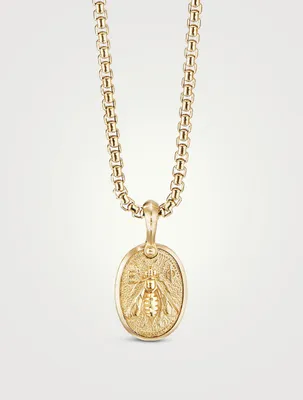 Petrvs® Bee Amulet In 18k Yellow Gold