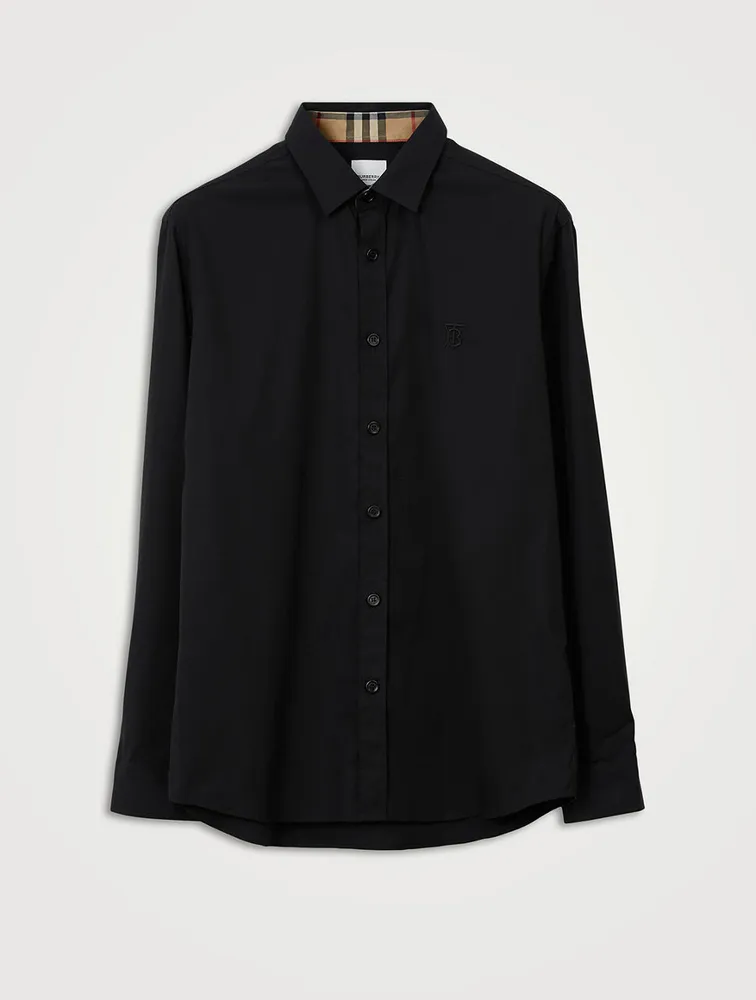 burberry slim fit shirt
