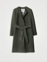 Wool Wrap Coat