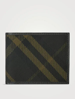 Check Slim Bifold Wallet