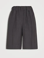 Twill Bermuda Shorts