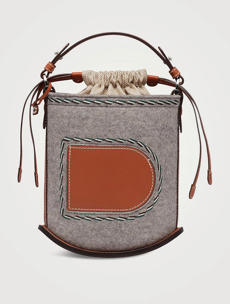 Pin Mini Bucket Felt Sierra Calf