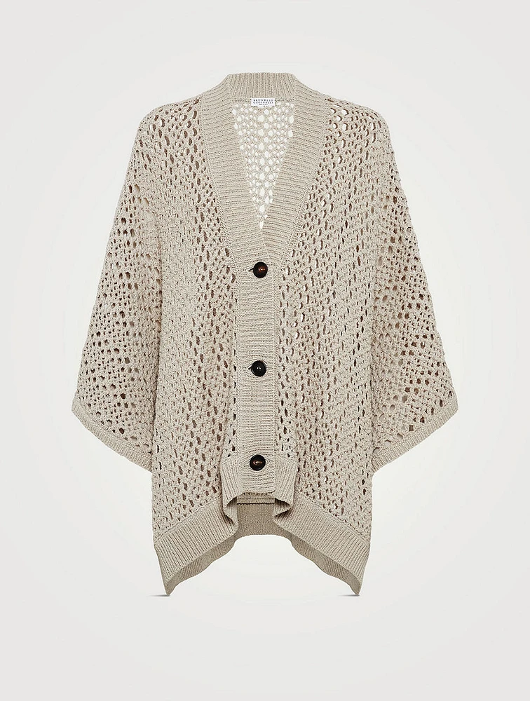 Mesh Cardigan