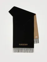 Reversible Ekd Cashmere Scarf