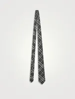 Classic Cut Vintage Check Silk Tie