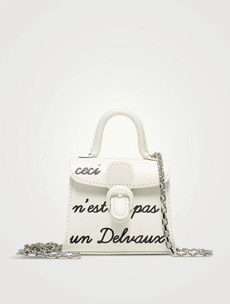 Brillant Charms Chain Gand Box Calf