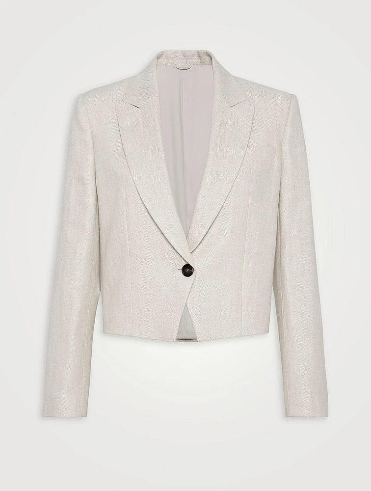 Cropped Blazer