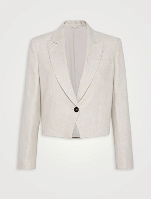 Cropped Blazer