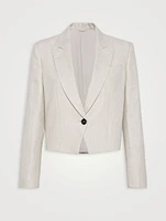 Cropped Blazer