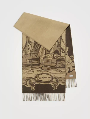 Tower Bridge Cashmere Scarf