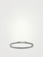 Wheat Chain Bracelet Sterling Silver