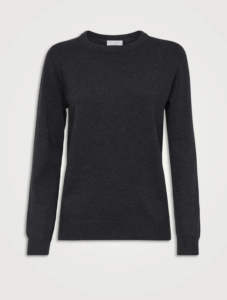 Cashmere Sweater With Monili