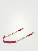 Short Chain Strap Box Calf