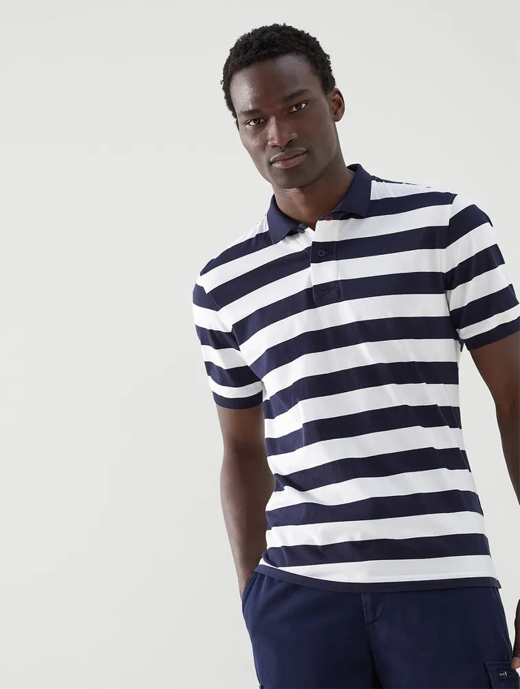 Striped Polo Shirt