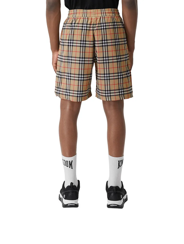 Vintage Check Shorts