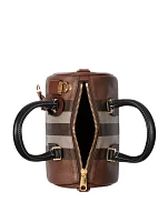 Mini Check Bowling Bag