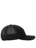 Horseferry Motif Cotton And Mesh Baseball Cap