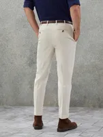 Garment-dyed Italian Fit Trousers