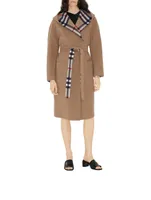 Wool Wrap Coat