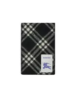 Check Wool Scarf