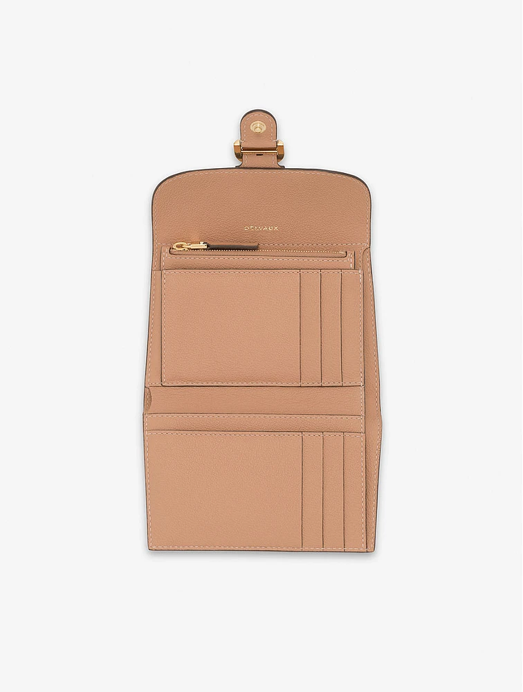 Brillant Compact Wallet Rodéo Calf