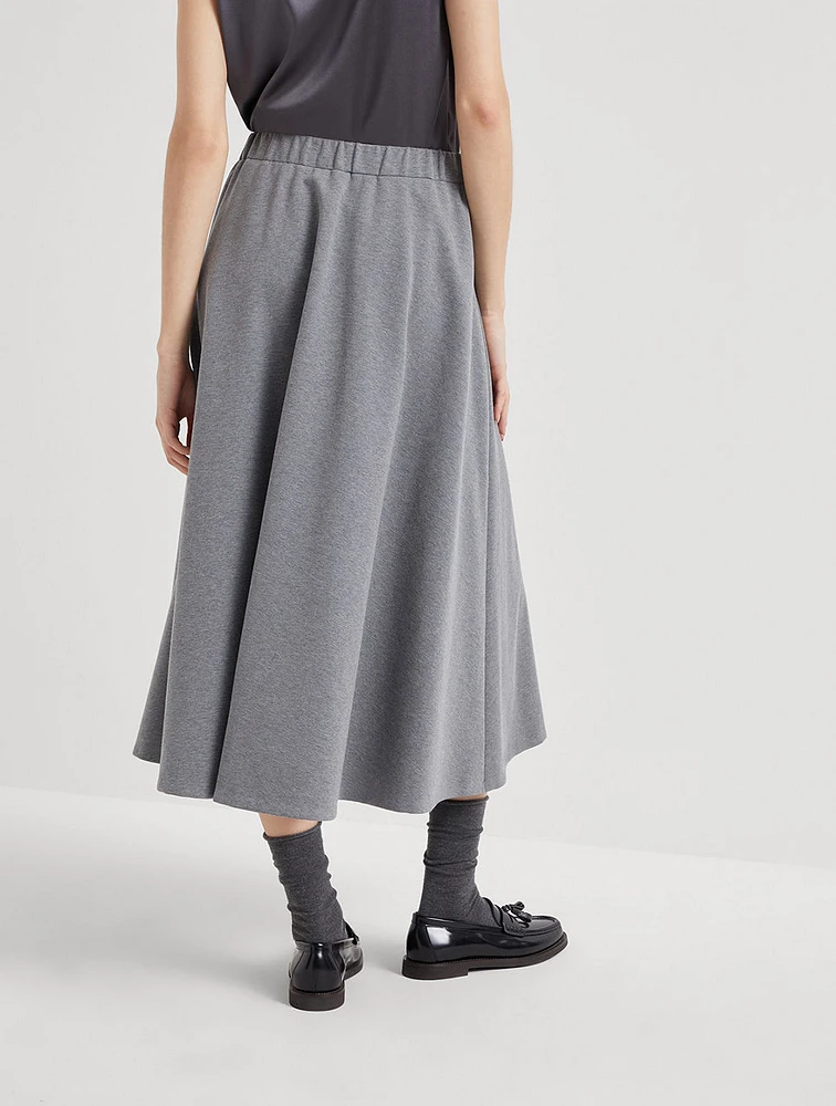 Circle Midi Skirt