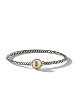 Petite Chatelaine® Bracelet Sterling Silver With 18k Yellow Gold Dome