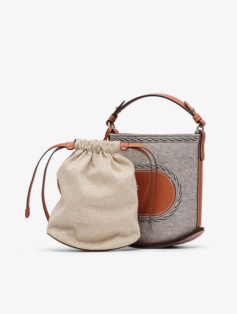 Pin Mini Bucket Felt Sierra Calf