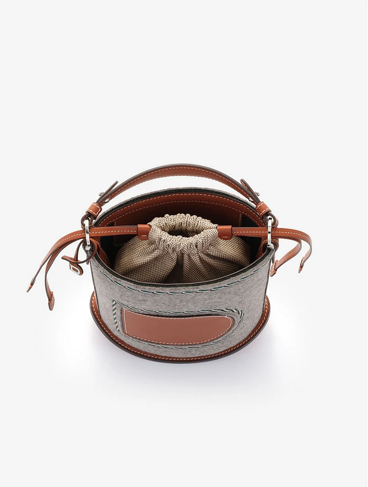 Pin Mini Bucket Felt Sierra Calf