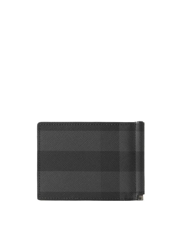 Check Money Clip Wallet